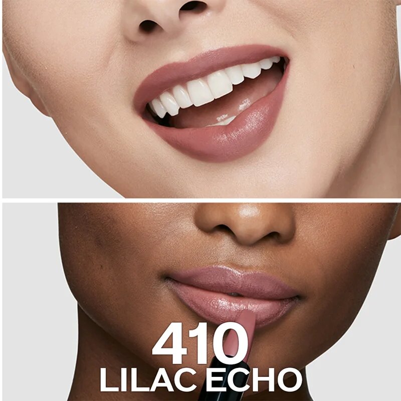 Shiseido Makeup Technosatin gel lipstick saténová rtěnka odstín 410 Lilac Echo 4 g