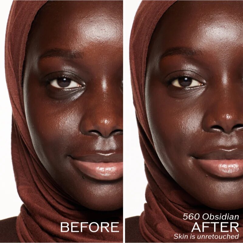 Shiseido Revitalessence Skin Glow Foundation lehký make-up s rozjasňujícím účinkem SPF 30 odstín Obsidian 30 ml