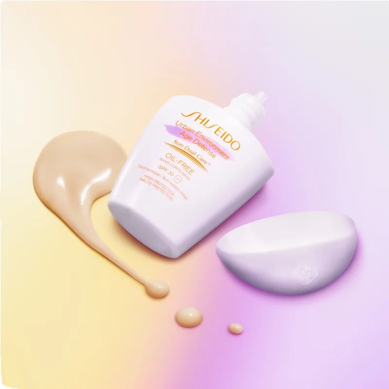 Shiseido Sun Care Urban Environment Age Defense matující opalovací krém na obličej SPF 30 30 ml
