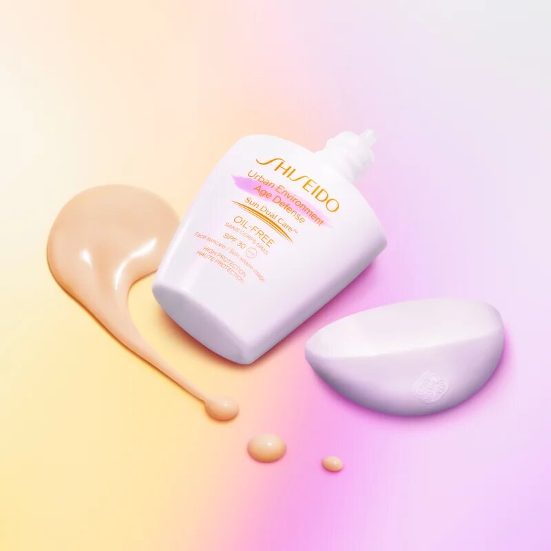 Shiseido Sun Care Urban Environment Age Defense matující opalovací krém na obličej SPF 30 30 ml