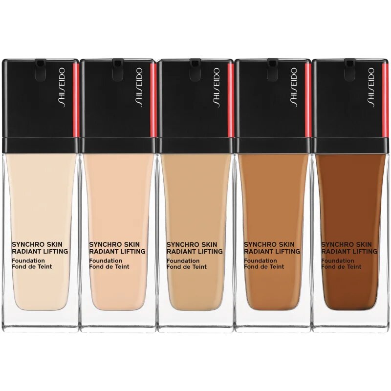 Shiseido Synchro Skin Radiant Lifting Foundation rozjasňující liftingový make-up SPF 30 odstín 520 Rosewood 30 ml