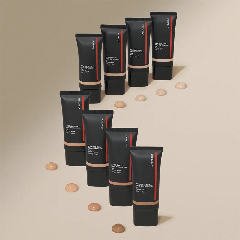Shiseido Synchro Skin Self-Refreshing Foundation hydratační make-up SPF 20 odstín 315 Medium Matsu 30 ml