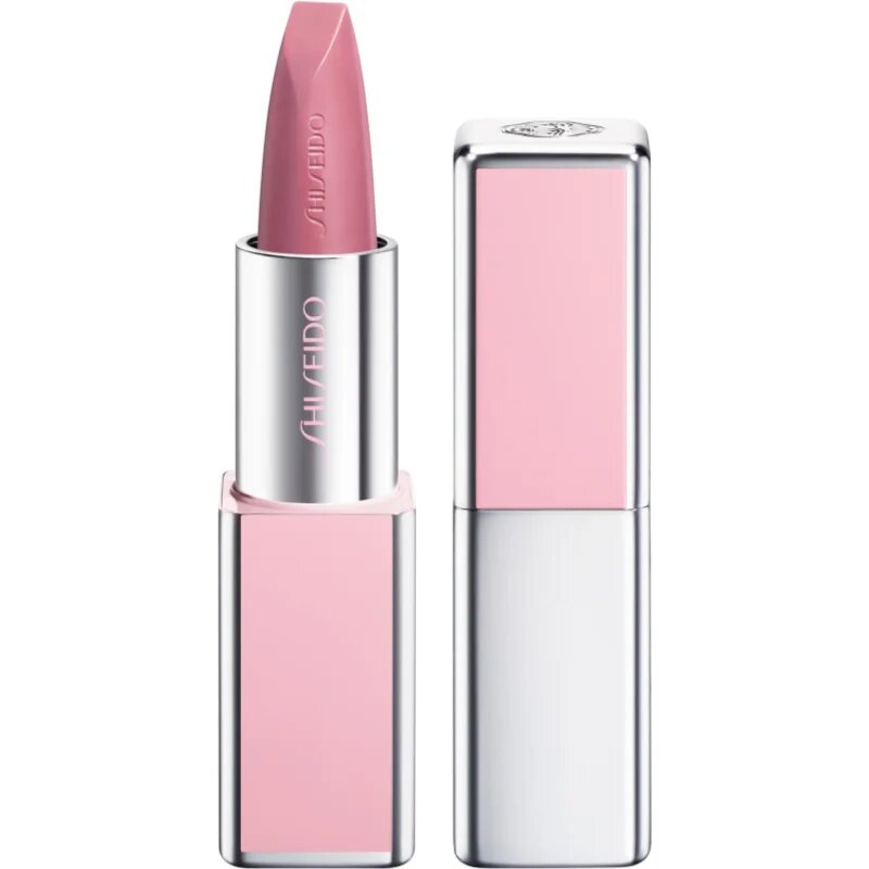 Shiseido Technosatin Pink saténová rtěnka odstín 04 Mauve Pink 3.3 g