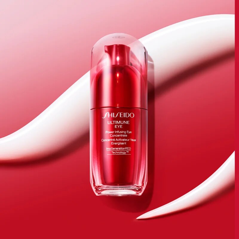Shiseido Ultimune Eye Power Infusing Eye Concentrate oční sérum pro komplexní protivráskovou ochranu 15 ml