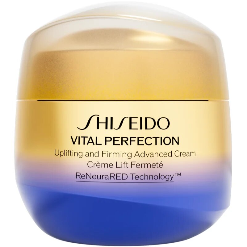 Shiseido Vital Perfection Uplifting and Firming Advanced Cream intenzivně zpevňující denní a noční krém 75 ml
