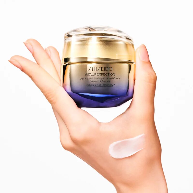 Shiseido Vital Perfection Uplifting and Firming Advanced Cream intenzivně zpevňující denní a noční krém náhradní náplň 50 ml