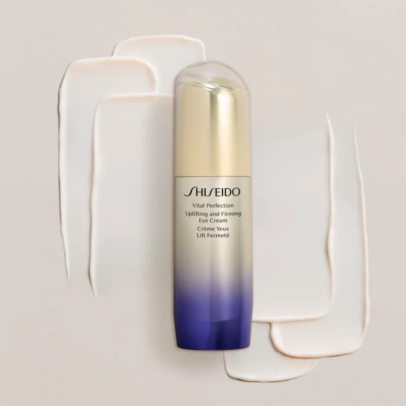 Shiseido Vital Perfection Uplifting & Firming Eye Cream zpevňující oční krém proti vráskám 15 ml