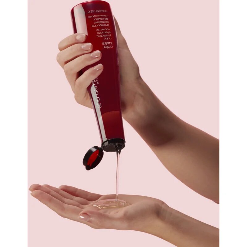 Shu Uemura Color Lustre ochranný šampon pro barvené vlasy 300 ml