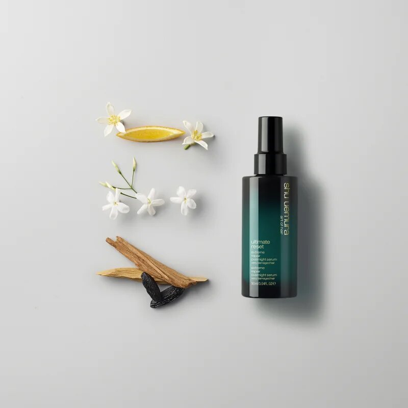 Shu Uemura Ultimate Reset noční sérum pro poškozené vlasy 90 ml