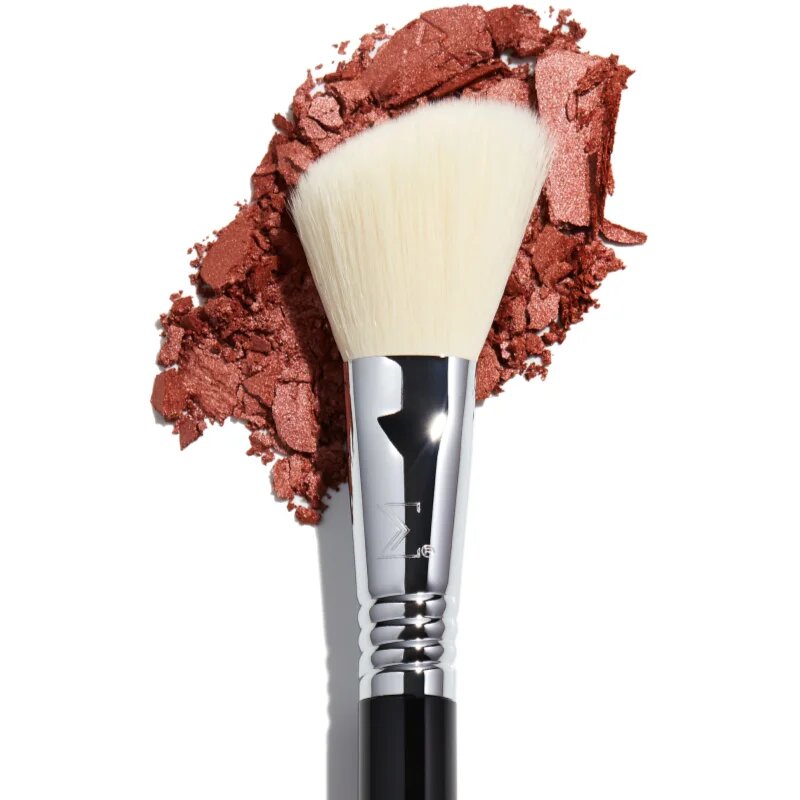 Sigma Beauty Face F40 zkosený štětec na pudr a bronzer 1 ks