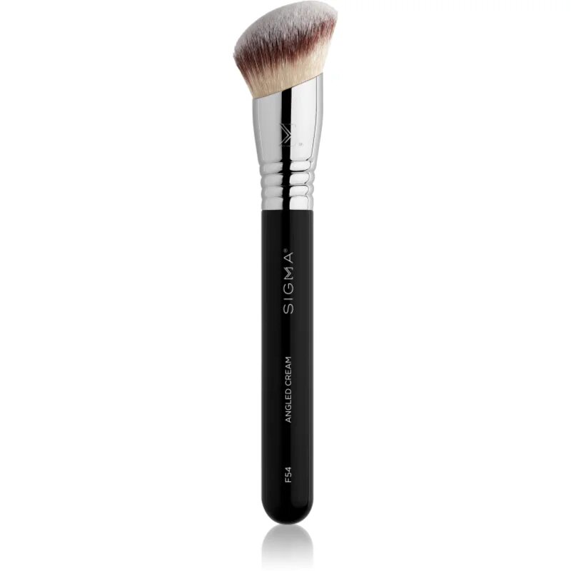 Sigma Beauty Face F54 Angled Cream štětec na tekutý make-up 1 ks