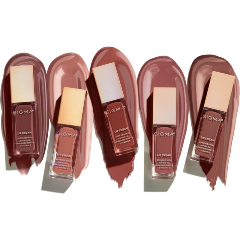 Sigma Beauty Lip Cream dlouhotrvající tekutá rtěnka odstín Dapper 51 g
