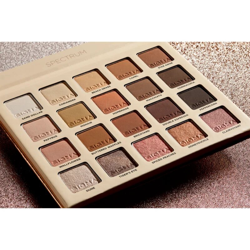 Sigma Beauty Spectrum Eyeshadow Palette paletka očních stínů 1 ks