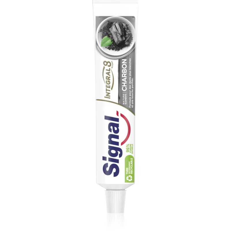 Signal Natural Elements Integral 8 Charcoal zubní pasta Charcoal 75 ml