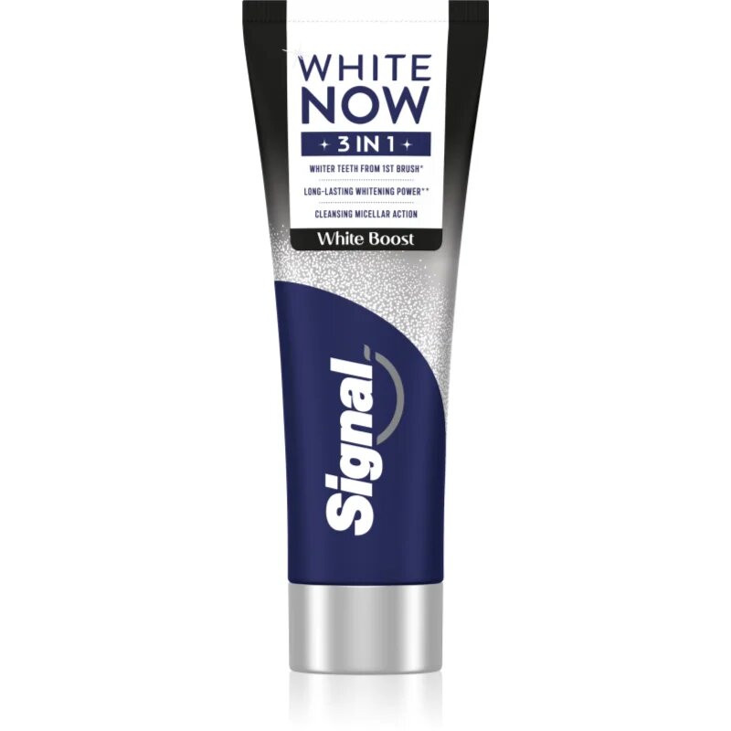 Signal White Now 3-in-1 White Boost zubní pasta 75 ml