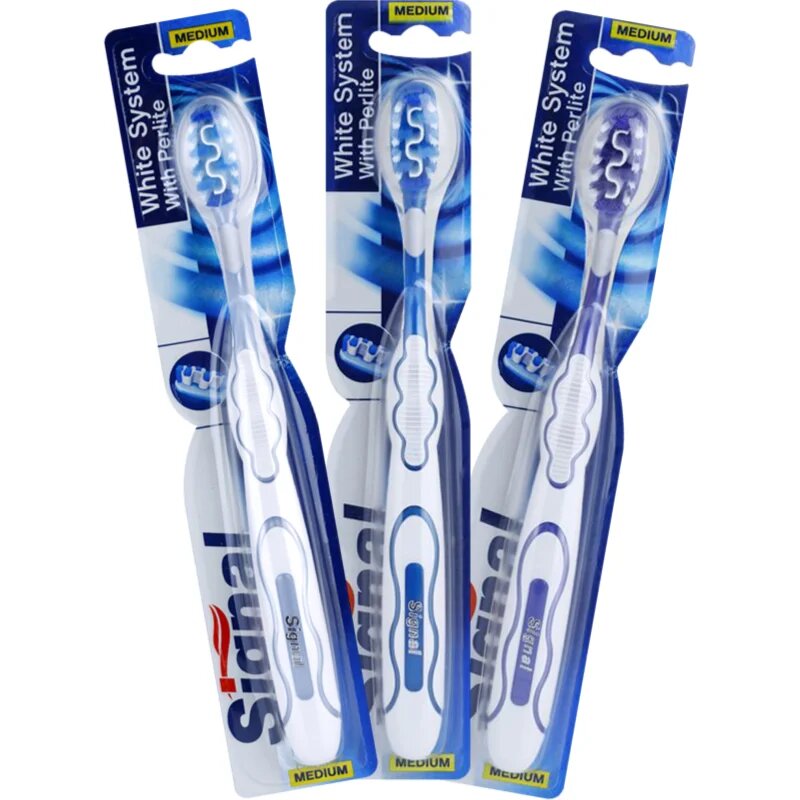 Signal White System zubní kartáček medium 1 ks