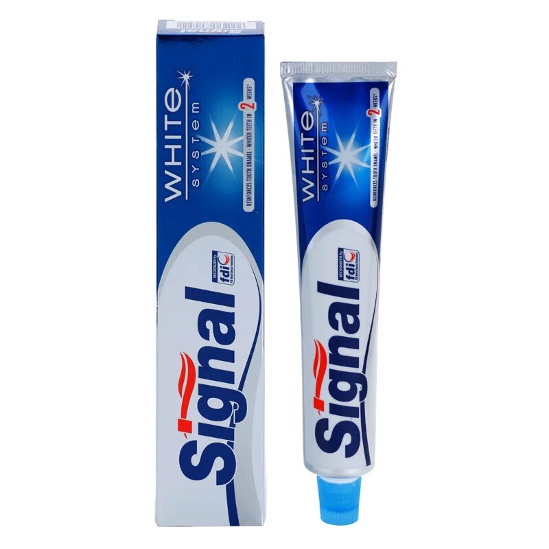 Signal White System zubní pasta s bělicím účinkem 75 ml