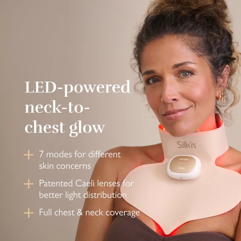 Silk'n LED Chest Mask PRO LED maska na krk a dekolt 1 ks