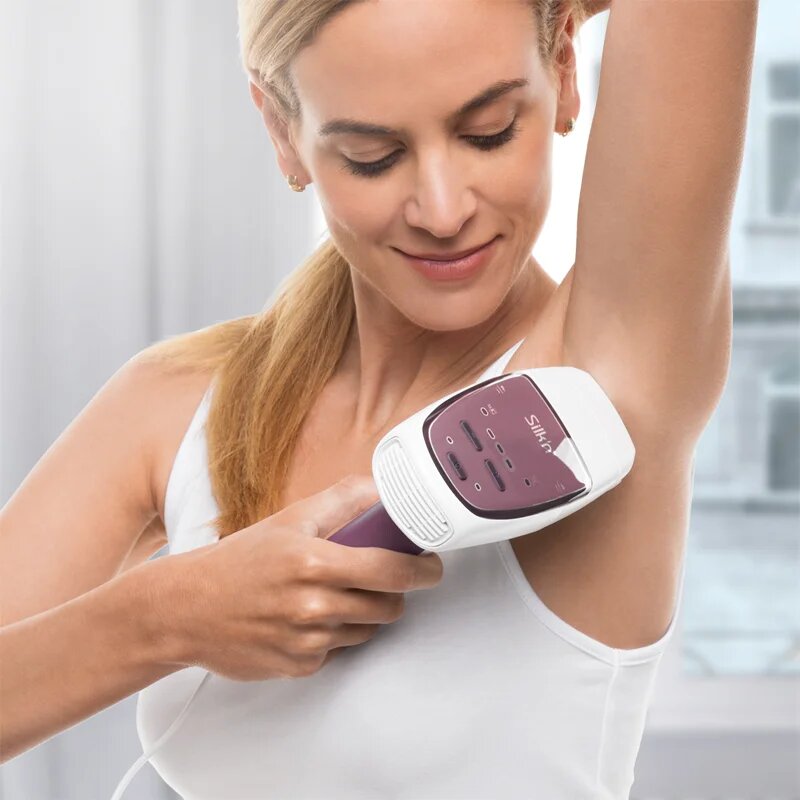Silk'n SatinGlow IPL epilátor na tělo tvář oblast bikin a podpaží 400.000 Pulses 1 ks