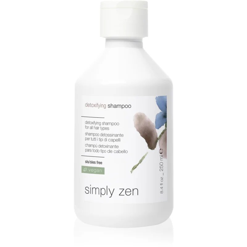 Simply Zen Detoxifying Shampoo čisticí detoxikační šampon pro všechny typy vlasů 250 ml