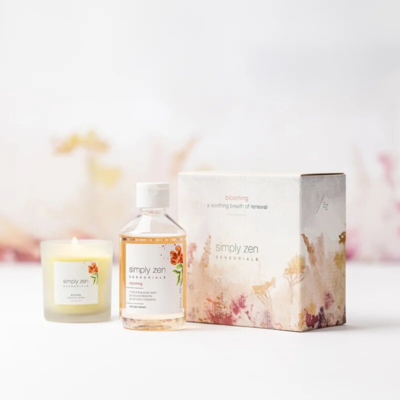 Simply Zen Sensorials Blooming Fragrance Candle vonná svíčka 120 g
