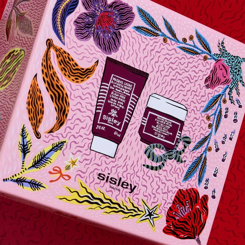 Sisley Black Rose Gift Set by Marie-Victoire de Bascher dárková sada pro zářivý vzhled pleti limitovaná edice