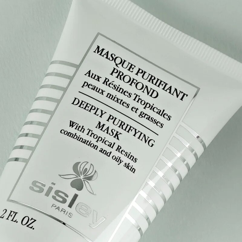 Sisley Deeply Purifying Mask With Tropical Resins hloubkově čisticí maska pro mastnou a smíšenou pleť 60 ml