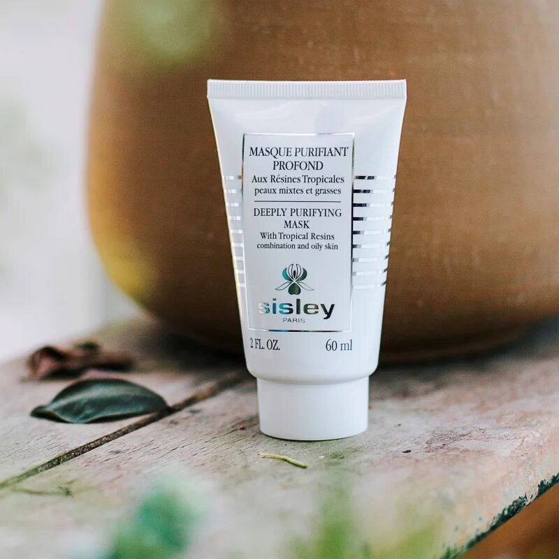 Sisley Deeply Purifying Mask With Tropical Resins hloubkově čisticí maska pro mastnou a smíšenou pleť 60 ml