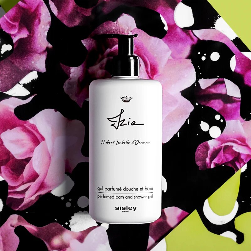 Sisley Izia Parfumed Bath and Shower Gel sprchový a koupelový gel s parfemací 250 ml