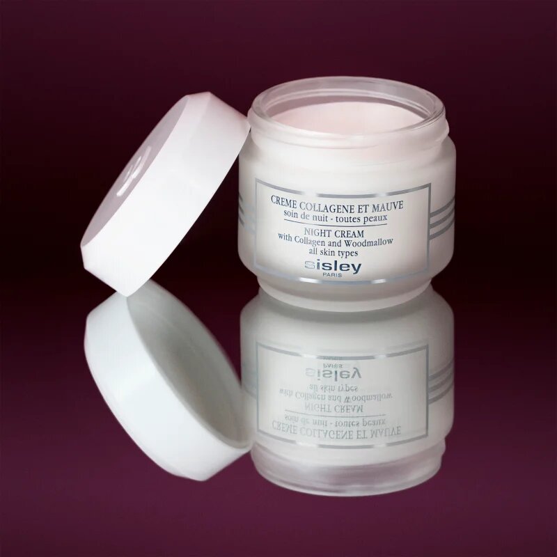 Sisley Night Cream with Collagen and Woodmallow zpevňující noční krém s kolagenem 50 ml