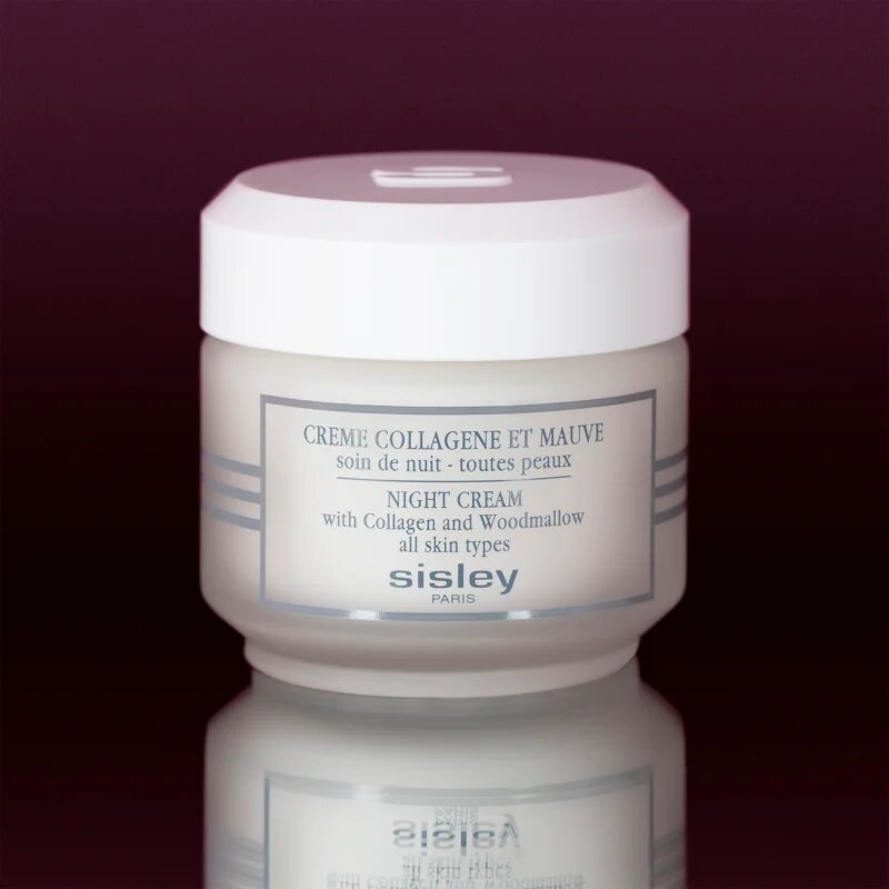 Sisley Night Cream with Collagen and Woodmallow zpevňující noční krém s kolagenem 50 ml