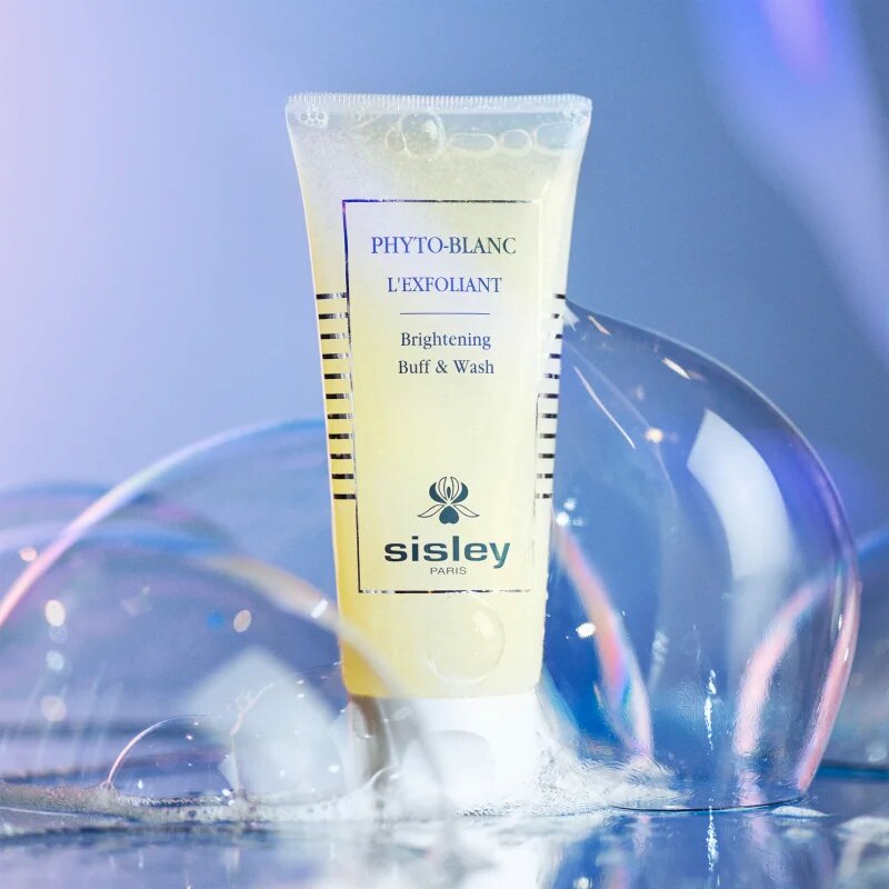 Sisley Phyto-Blanc Brightening Buff and Wash exfoliační gel pro rozjasnění pleti 100 ml