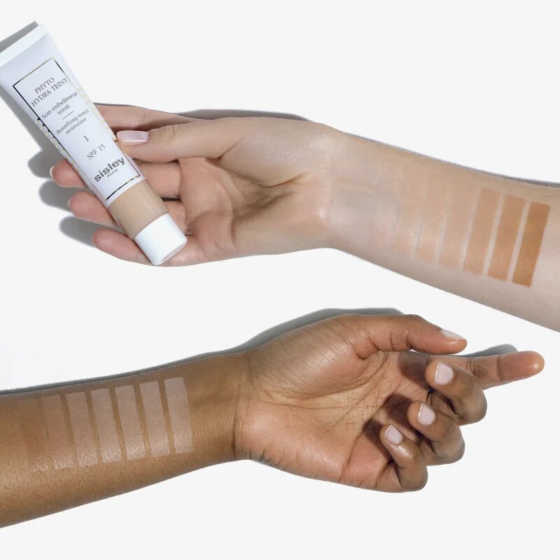 Sisley Phyto-Hydra Teint tónovací hydratační krém s rozjasňujícím účinkem SPF 15 odstín 4 Tan 40 ml