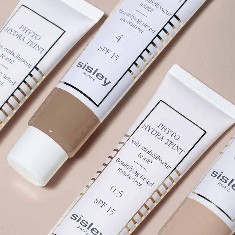 Sisley Phyto-Hydra Teint tónovací hydratační krém s rozjasňujícím účinkem SPF 15 odstín 4 Tan 40 ml