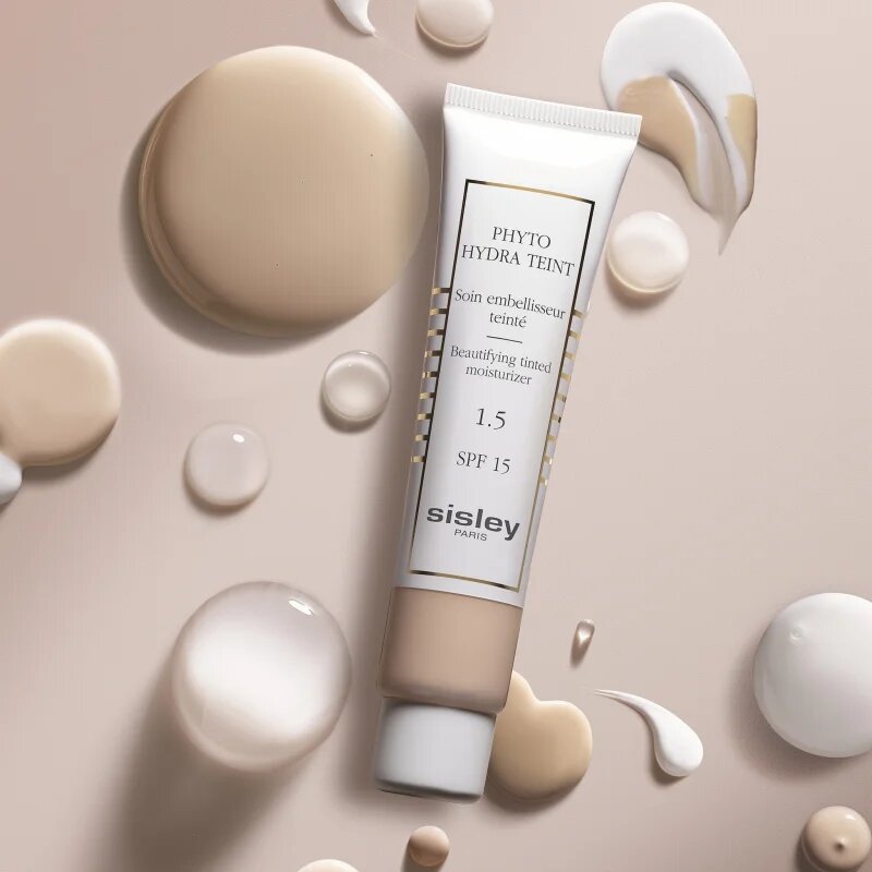 Sisley Phyto-Hydra Teint tónovací hydratační krém s rozjasňujícím účinkem SPF 15 odstín 4 Tan 40 ml