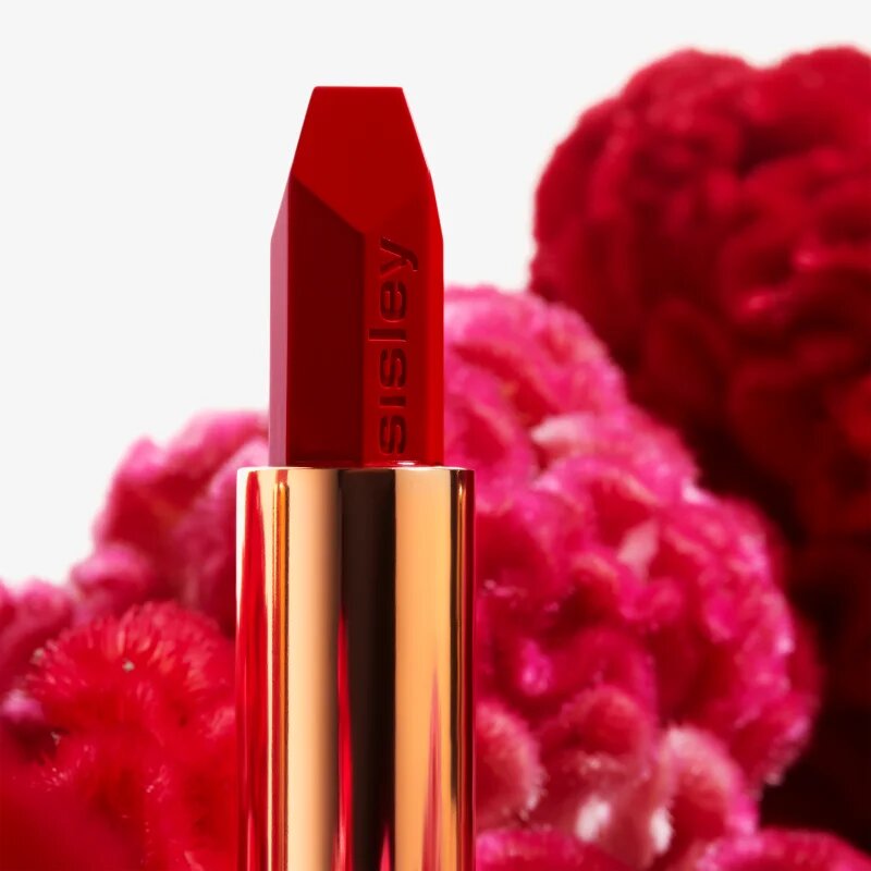 Sisley Phyto Rouge luxusní pečující rtěnka s kyselinou hyaluronovou odstín 44 Rouge Hollywood 3.4 g