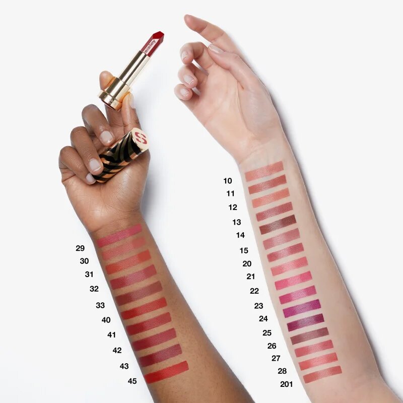 Sisley Phyto Rouge luxusní pečující rtěnka s kyselinou hyaluronovou odstín 45 Rouge Milano 3.4 g