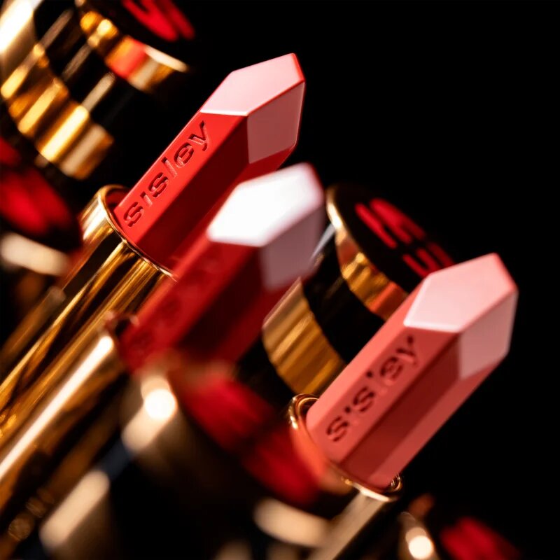 Sisley Phyto Rouge luxusní pečující rtěnka s kyselinou hyaluronovou odstín 45 Rouge Milano 3.4 g