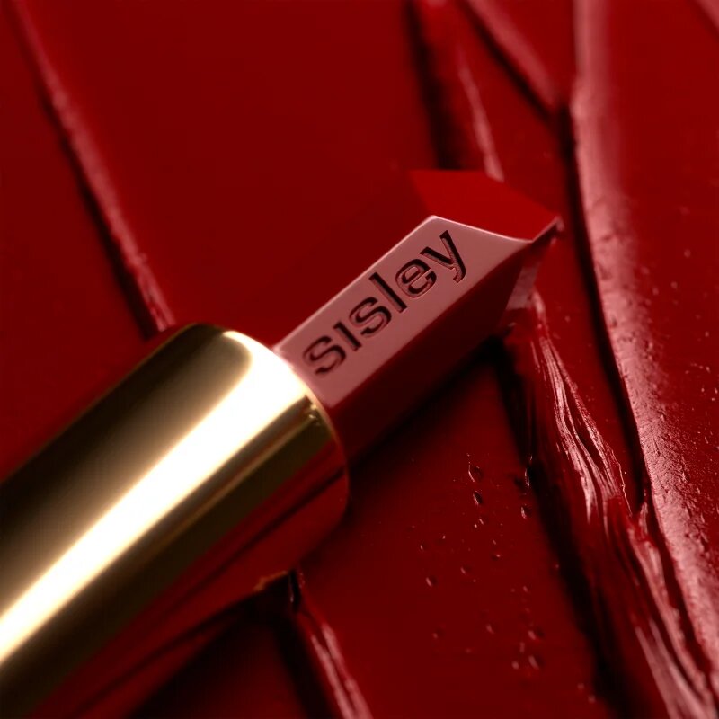 Sisley Phyto Rouge luxusní pečující rtěnka s kyselinou hyaluronovou odstín 45 Rouge Milano 3.4 g