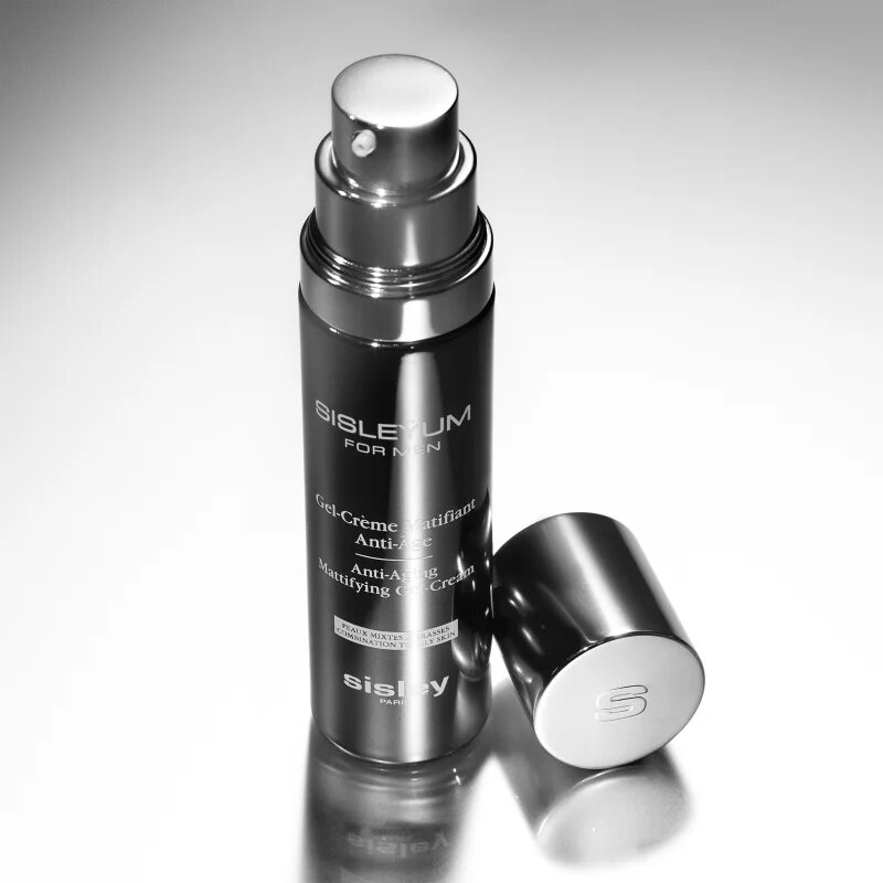 Sisley Sisleÿum Anti-Aging Mattifying Gel-Cream lehký protivráskový krém s antioxidačním účinkem pro muže 50 ml