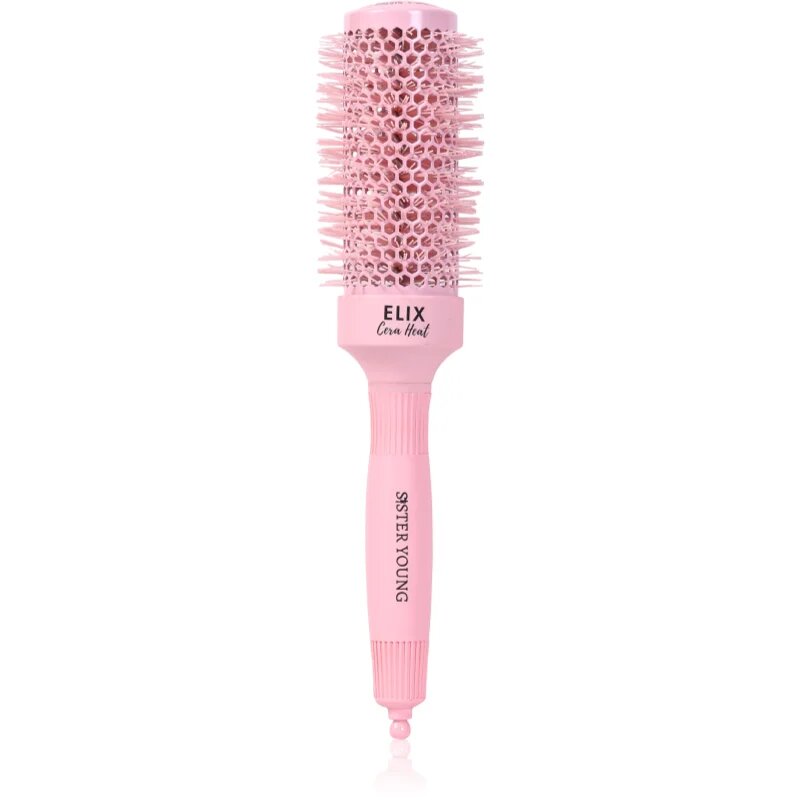 Sister Young ELIX Round Brush Cera Heat Pink kulatý kartáč na vlasy 43mm 1 ks
