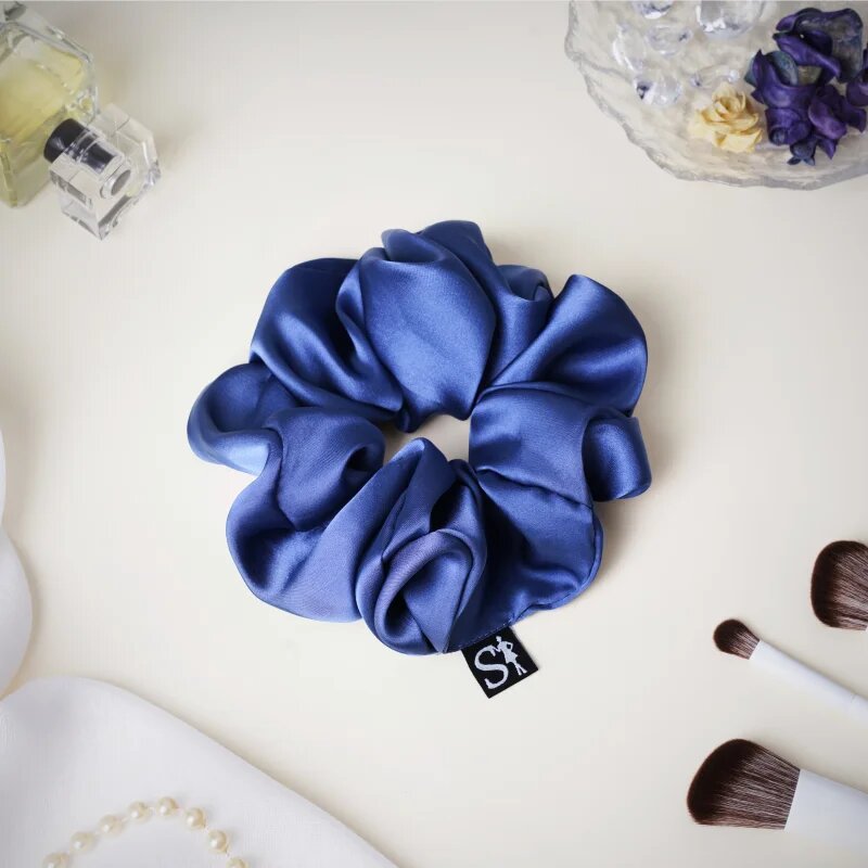 Sister Young LILU gumička do vlasů Steel Blue 1 ks