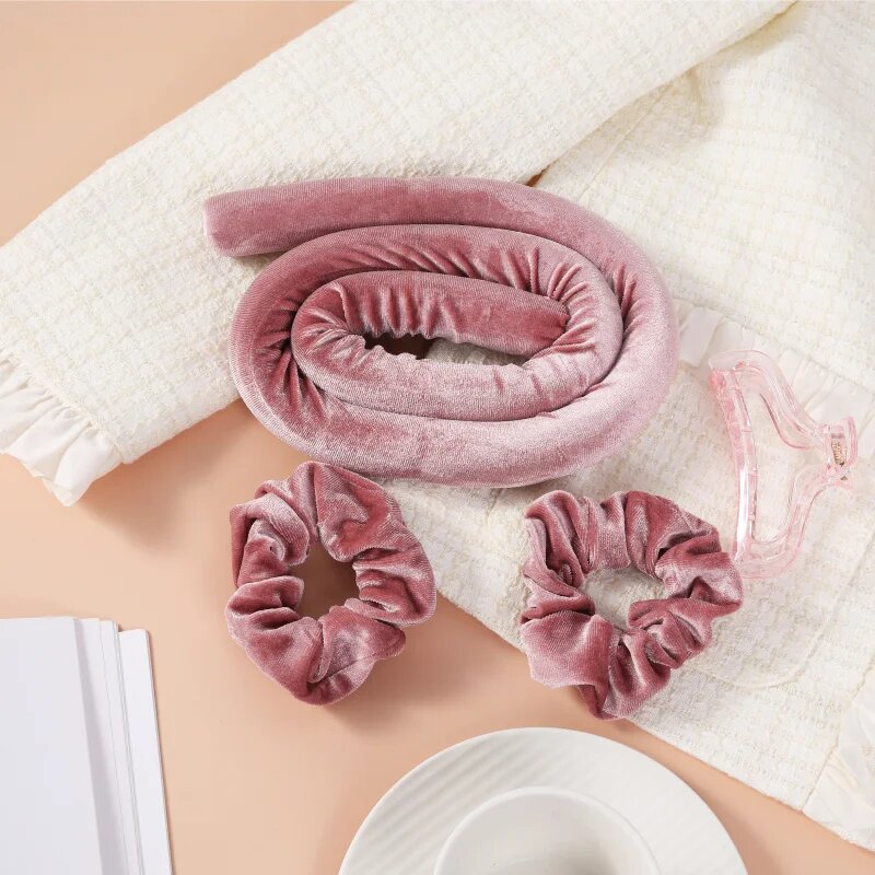 Sister Young LISA set na natáčení vlasů Pink 4 ks