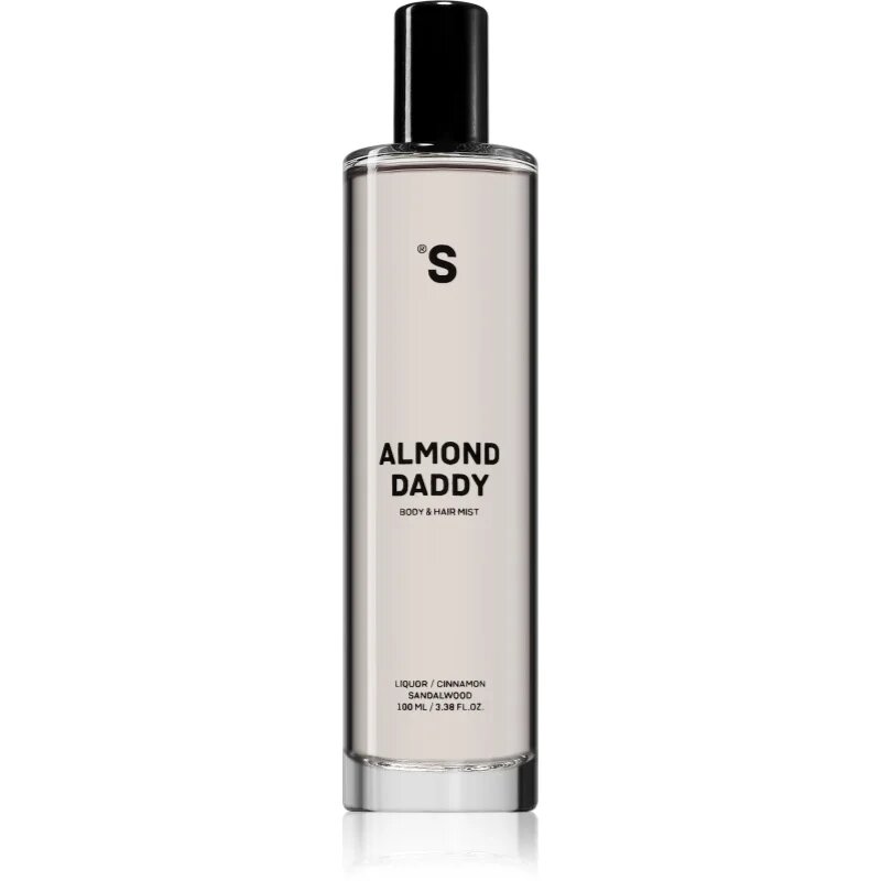 Sister's Aroma Almond Daddy Body & Hair Mist parfémovaná mlha na tělo a vlasy pro ženy 100 ml
