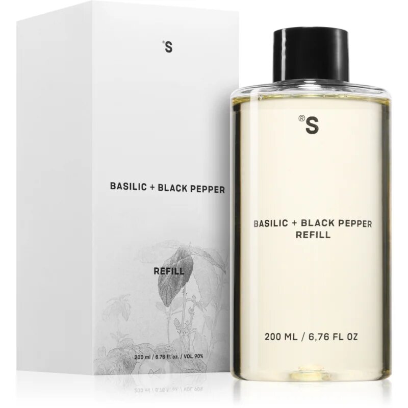 Sister's Aroma Basilic + Black Paper náplň do aroma difuzérů 200 ml