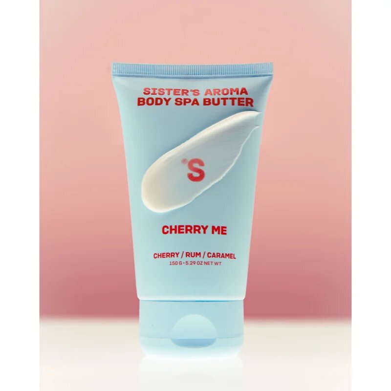 Sister's Aroma Body Spa Butter Cherry Me vyživující tělové máslo 150 g