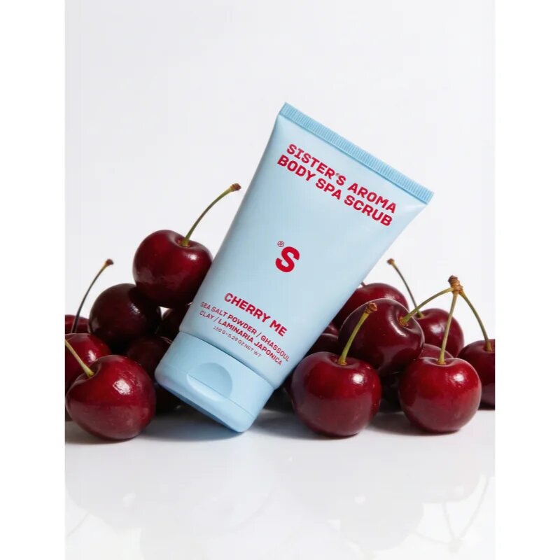 Sister's Aroma Body Spa Scrub Cherry Me tělový peeling 150 g