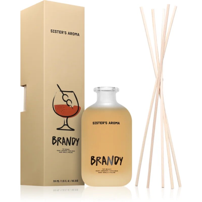 Sister's Aroma Brandy aroma difuzér 100 ml