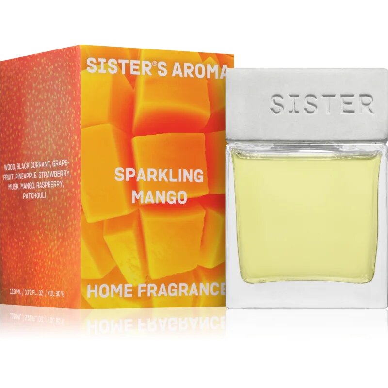 Sister's Aroma Home Fragrance Sparkling Mango aroma difuzér 110 ml