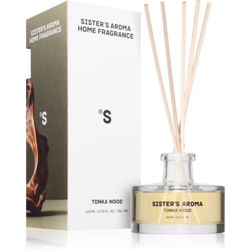 Sister's Aroma Home Fragrance Tonka Wood aroma difuzér 110 ml